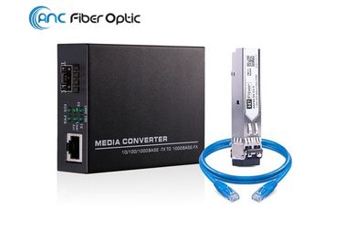 convertitore di 10/100/1000M Fiber Optic Media