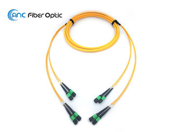 48 passaggio 100% di Interferemeter dell'assemblaggio cavi del tronco della fibra MTP MPO MP OM3 OM4 OM5 facoltativo