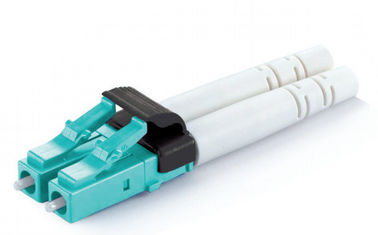 Progettazione compatta della mini di LC del duplex del connettore 5.25mm Assemblea facile a fibra ottica del passo