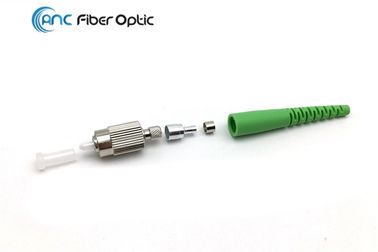 Connettori del cavo di toppa della fibra di FTTX FC, connettore della fibra mista di singolo modo