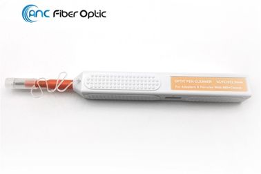 Anti elettricità statica della fibra del pulitore arancio del connettore ottico per il connettore di 2.5mm 1.25mm