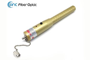 Tipo portatile rosso indicatore di posizione VFL 1km 5km della penna del laser dell'errore della fibra 10km 25km 650nm