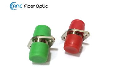 Ovale di fibra ottica FC FC/APC dell'adattatore dell'alloggio del metallo con il cappuccio parapolvere differente di colore