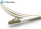 Bene durevole semplice a fibra ottica del connettore della st dello Sc FC di millimetro LC del cavo di toppa del rivestimento di PVC di LSZH